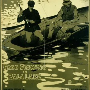 North Wales, GWR poster, 1910