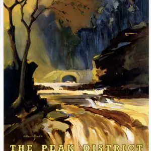 The Peak District, BR (LMR) poster, 1948-1965