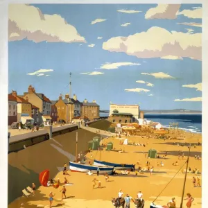 Redcar, BR poster, 1958