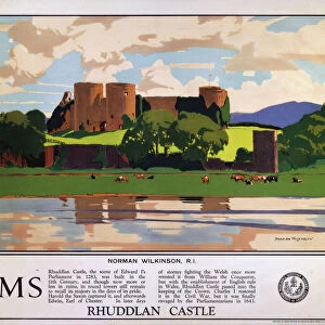 Denbighshire Poster Print Collection: Rhuddlan