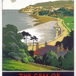 Clevedon Print, 1939 GWR Poster Clevedon Print, 1939 GWR Poster