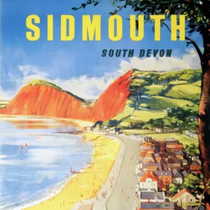 Sidmouth, BR (SR) poster, 1959