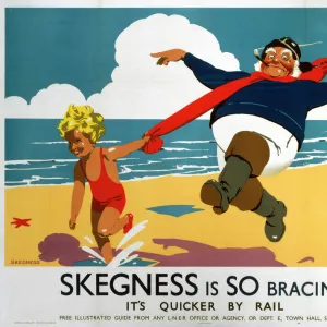 Skegness is so Bracing, LNER poster, 1933