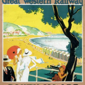 South Wales for Bracing Holidays, GWR poster, c 1930s