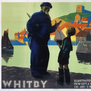 Whitby, LNER poster, 1923-1947