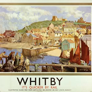 Whitby, LNER poster, 1935