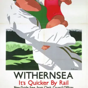 Withernsea, LNER poster, 1933