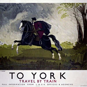 To York, LNER poster, 1934