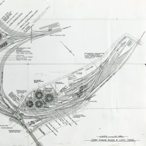 York station, engine sheds and locomotive yards, London & North Eastern Railway