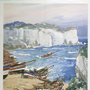 Yorkshire Coast, BR poster, 1948-1965