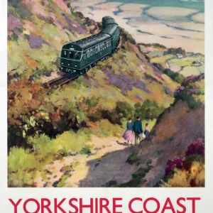 Yorkshire Coast, BR poster, 1959