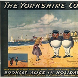 The Yorkshire Coast, NER poster, 1923-1947