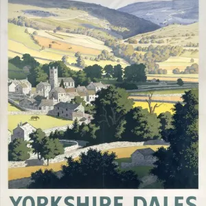 Yorkshire Dales, BR poster, 1961