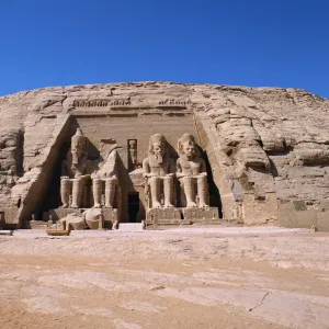 Abu Simbel palace in Egypt