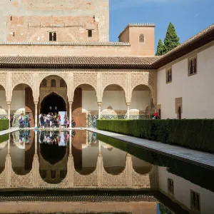 The Alhambra Palace in Granada, Spain