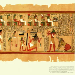 Ancient Egyptian Papyrus of Ani - Book of the Dead