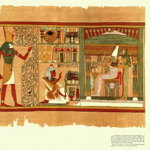 Ancient Egyptian Papyrus of Ani - Book of the Dead