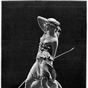 Ancient Statue of the Goddess Artemis