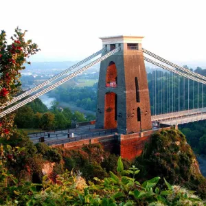 Clifton Suspension Bridge Print: Avon Gorge from Bristol Clifton Suspension Bridge Print: Avon Gorge from Bristol