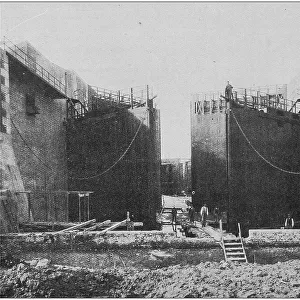 Baltic Canal Gate Construction