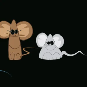 Three Blind Mice Illustration