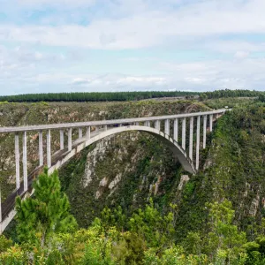 The Bloukrans Bridge along the Garden Route, South Africa