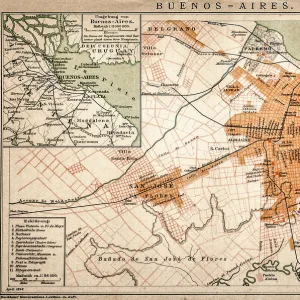 Buenos Aires map