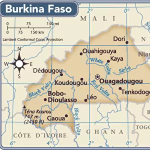 Burkina Faso Collection: Maps