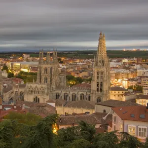 Cathedral and Burgos City, Spain