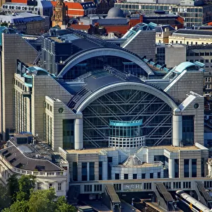 Charing Cross railway station aerial view