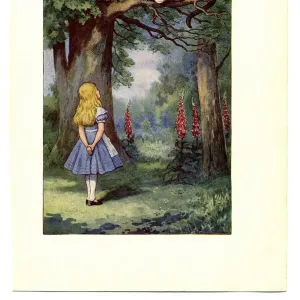 Alice In Wonderland: It's The Cheshire Cat Stock Photo