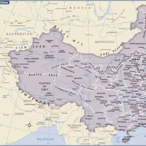 China country map