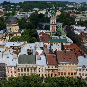 Aerial Photography Photographic Print Collection: Poland