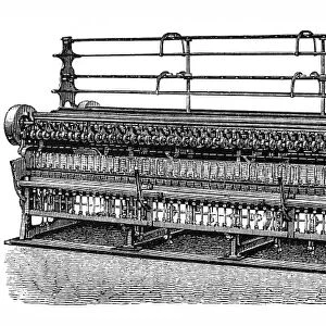 Cotton-spinning machinery