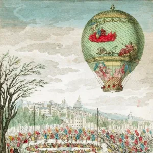Visual Treasures Gallery: Montgolfier Balloon