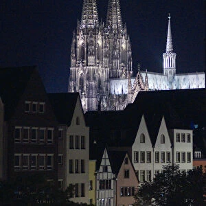 Europe, Germany, North Rhine-Westphalia, Cologne (Or Koln), View Of Cologne Cathedral (Koelner Dom)