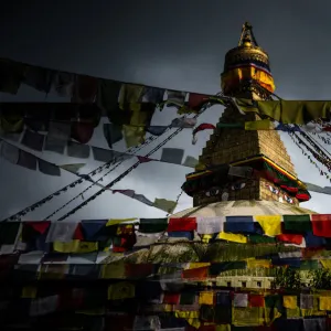 Eye of wisdom at Buddhanath stupa