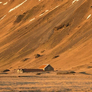 Farm building, Pjodvegur in Iceland