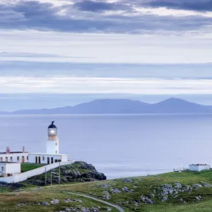 Faro with the light ignited in the Isle of Skye