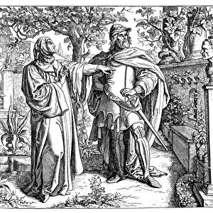 Francesco Petrarca and Charles IV - Holy Roman Emperor