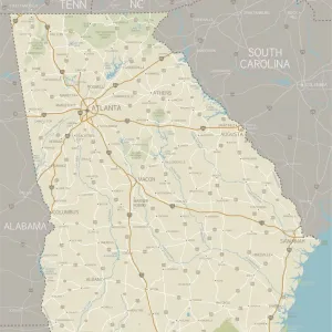 Georgia Map