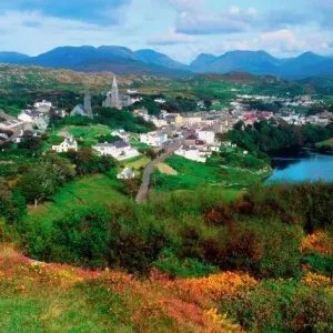 Twelve Bens Print of Clifden Landscape Twelve Bens Print of Clifden Landscape