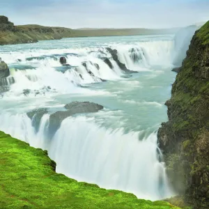 Magical Waterfalls Collection: Gullfoss Waterfall, Iceland