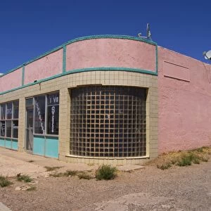 Historic building on Route 66