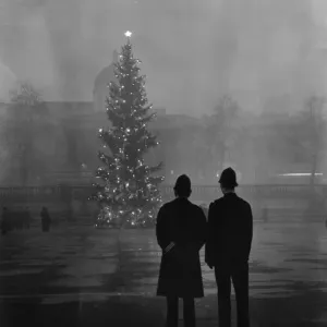 Foggy Christmas Print, 1948 Foggy Christmas Print, 1948