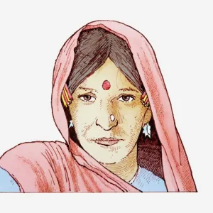 Portrait watercolors Collection: Portraits of women in watercolors