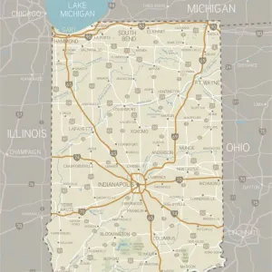 Indiana Map