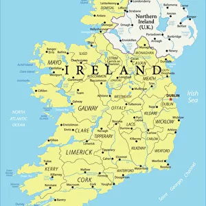 Ireland Reference Map