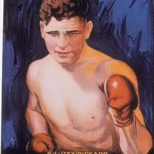 Jack Dempsey Boxing Poster