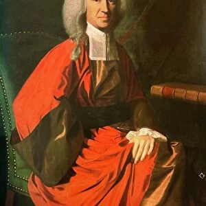 The US Judge Martin Howard in a red robe, 1767